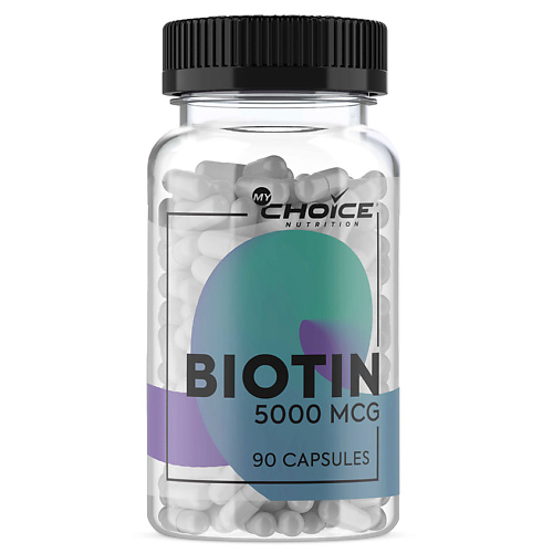 MYCHOICE NUTRITION Добавка Biotin (биотин) MCN000008