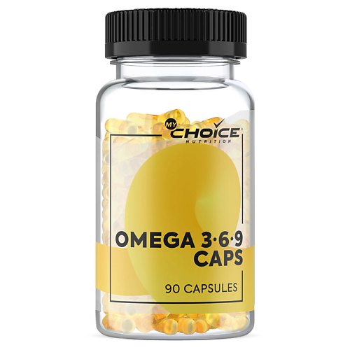 MYCHOICE NUTRITION Добавка Оmega 3-6-9 Caps mychoice nutrition добавка zinc picolinate пиколинат цинка