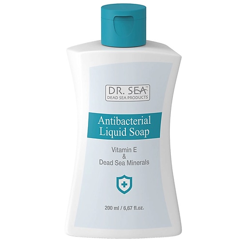 DR. SEA Антибактериальное дезинфицирующее жидкое мыло для рук с витамином Е и Минералами Мертвого моря MPL005953 - фото 1