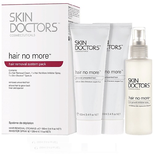 

SKIN DOCTORS набор для удаления и замедления роста волос Hair No More Pack