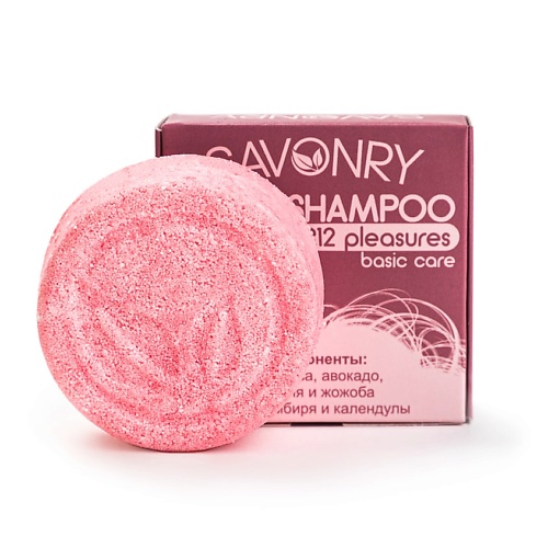 

SAVONRY Твердый шампунь 212 Парфюм Carolina Herrera 212 sexy Основной уход