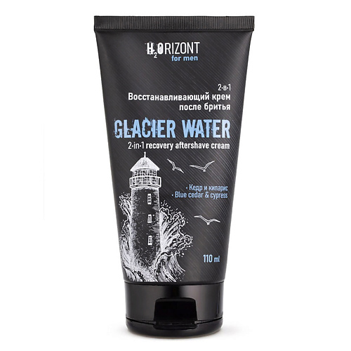 

VILSEN Восстанавливающий крем после бритья GLACIAR WATЕR 2в1 "H2ORIZONT for men"