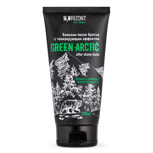 VILSEN Бальзам после бритья GREEN ARCTIC с тонизирующим эффектом "H2ORIZONT for men"