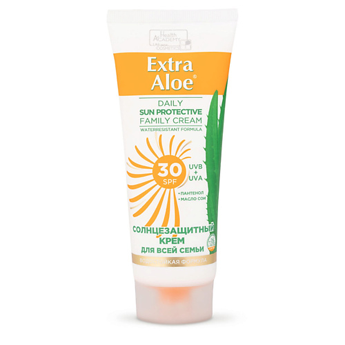 VILSEN Солнцезащитный крем для всей семьи с экстрактом алоэ и пантенолом SPF30 Extra Aloe MPL010132 - фото 1