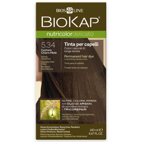 фото Biokap краска для волос biokap nutricolor delicato