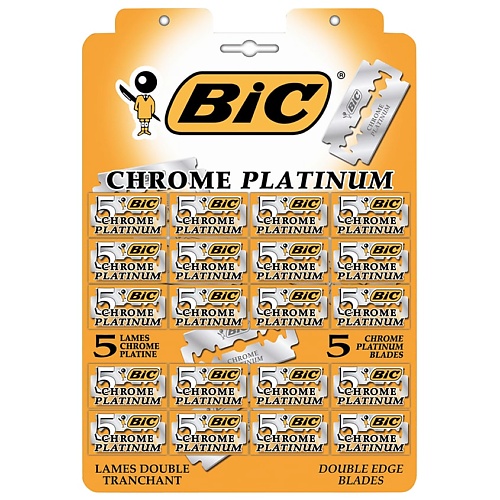 BIC Лезвия для Т-образной бритвы, Chrome Platinum MPL013364