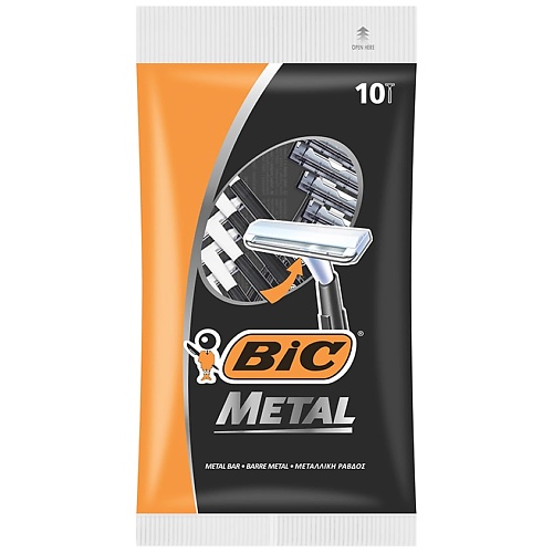 BIC Бритва мужская одноразовая, Metal MPL013368