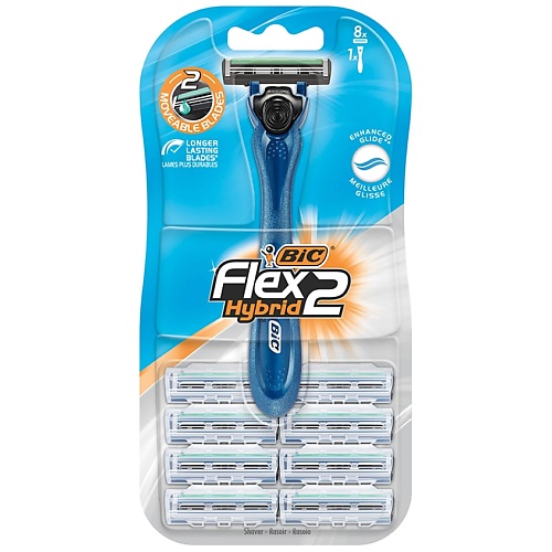 BIC Бритва мужская, Flex 2 Hybrid MPL013377