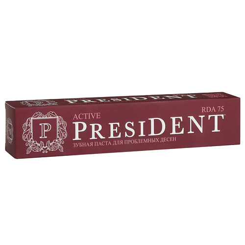 Зубная паста PRESIDENT Active (75 RDA) MPL013665