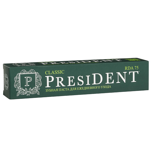 PRESIDENT Зубная паста PRESIDENT Classic (75 RDA) MPL013666