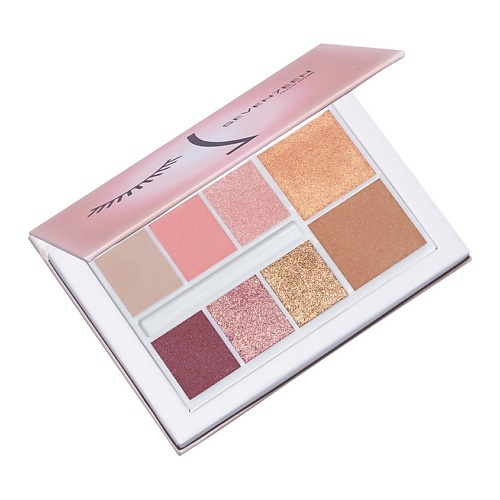 SEVEN7EEN Палетка для макияжа NUDE ROSE TOTAL LOOK PALETTE MPL016019 - фото 1