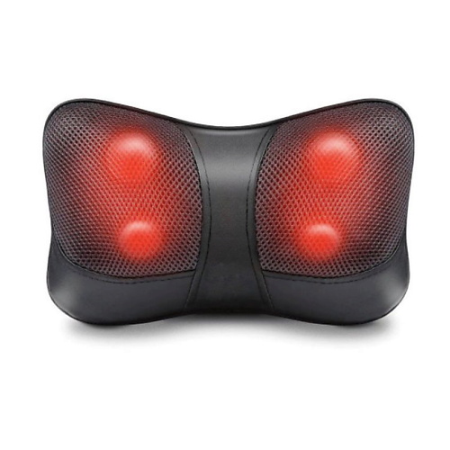 FITSTUDIO Массажная роликовая подушка с ИК-прогревом Massager Pillow (2 режима, черная) MPL016757