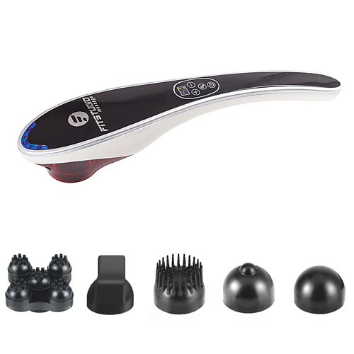 

FITSTUDIO Беспроводной ручной массажер для тела BODY MASSAGER c ИК-прогревом (черный)