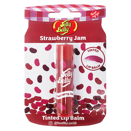 фото Jelly belly бальзам-тинт для губ strawberry jam