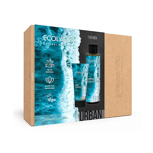 ECOLATIER Подарочный набор URBAN MEN CARE