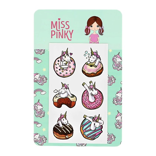 MISS PINKY Татуировки переводные 9,5x5,7