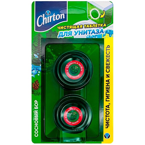 CHIRTON Таблетка для унитаза Сосновый бор