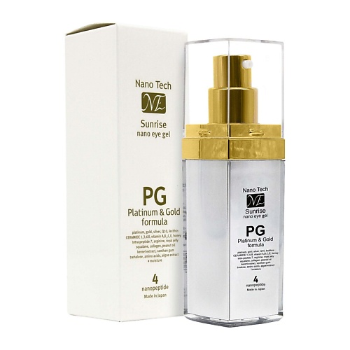 NANO-TECH Увлажняющий гель вокруг глаз Nano Eye Gel (Sunrise) Platinum & Gold Formula
