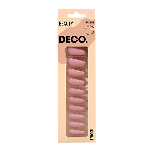 фото Deco. набор накладных ногтей ferosh pinky