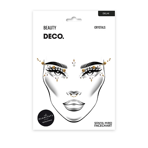 DECO. Кристаллы для лица и тела FACE CRYSTALS by Miami tattoos Delhi