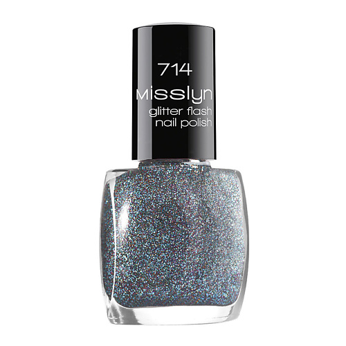 MISSLYN Верхнее покрытие glitter flash nail lacquer