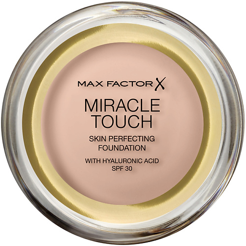 фото Max factor тональная основа для лица miracle touch с гиалуроновой кислотой spf 30