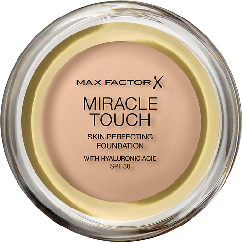 фото Max factor тональная основа для лица miracle touch с гиалуроновой кислотой spf 30