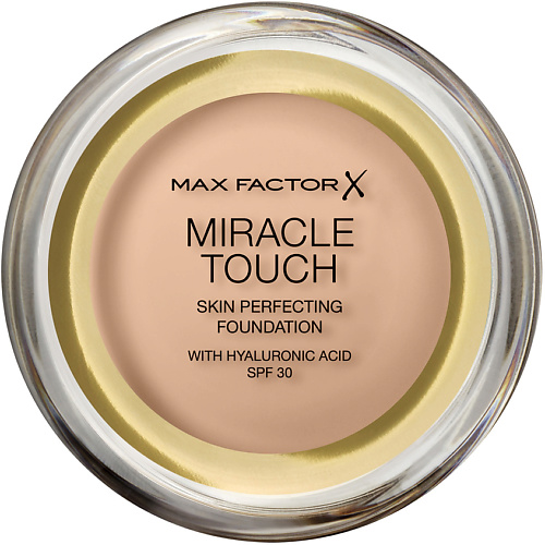 

MAX FACTOR Тональная основа для лица Miracle Touch с гиалуроновой кислотой SPF 30