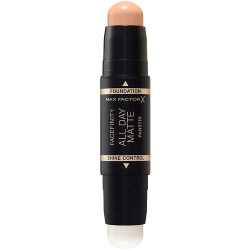 Тональные средства MAX FACTOR Стик для лица Тональная основа и контроль блеска 2в1 FACEFINITY
