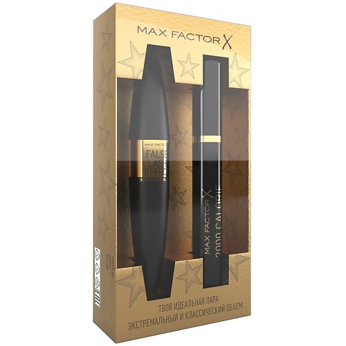 фото Max factor подарочный набор тушь для ресниц false lash effect + тушь для ресниц 2000 calorie