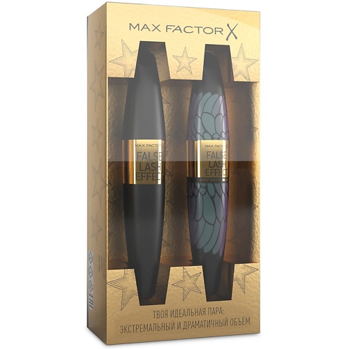 фото Max factor подарочный набор тушь для ресниц false lash effect, тон black + тушь для ресниц false lash effect, тон raven black