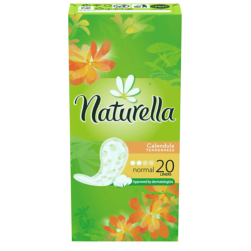 NATURELLA Женские гигиенические прокладки на каждый день Calendula Tenderness Normal (с ароматом календулы) Single