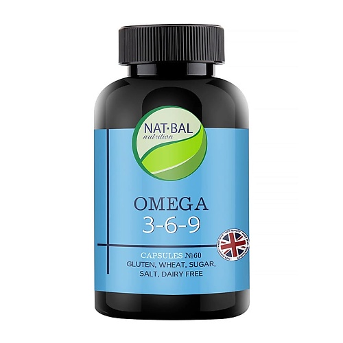 

NAT BAL NUTRITION Биологически активная добавка к пище Омега-3-6-9