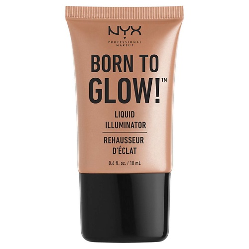 NYX Professional Makeup Хайлайтер для лица и тела. BORN TO GLOW LIQUID ILLUMINATOR