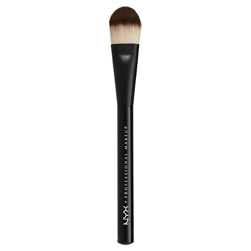 

NYX Professional Makeup Профессиональная кисть для нанесения тональных средств. КОНУС. PRO BRUSH - FLAT FNDTN 07, Профессиональная кисть для нанесения тональных средств. КОНУС. PRO BRUSH - FLAT FNDTN 07