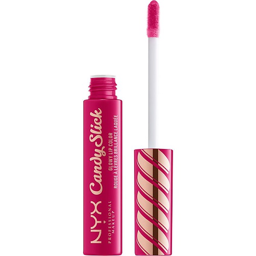 

NYX Professional Makeup Насыщенный блеск для губ. CANDY SLICK GLOWY LIP COLOR