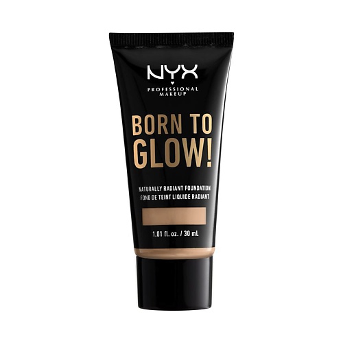 фото Nyx professional makeup тональная основа с эффектом естественного сияния born to glow naturally radiant foundation
