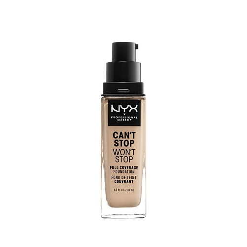 фото Nyx professional makeup тональная основа с плотным покрытием. can't stop won't stop full coverage foundation