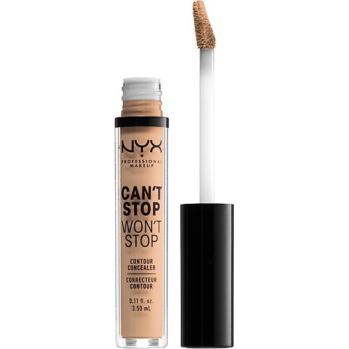 NYX Professional Makeup Стойкий жидкий консилер для лица. CAN'T STOP WON'T STOP CONTOUR CONCEALER