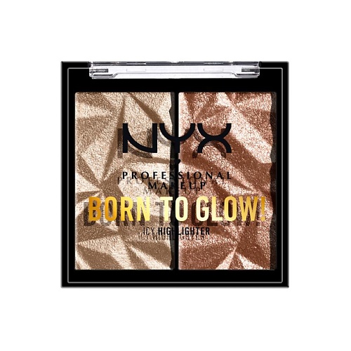 NYX Professional Makeup Хайлайтер BORN TO GLOW ICY HIGHLIGHTER DUO