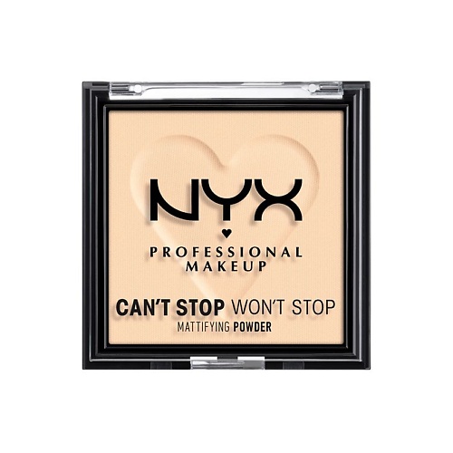 NYX Professional Makeup Матирующая пудра CANT STOP WONT STOP MATTIFYING POWDER