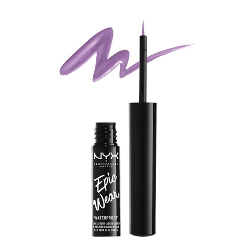 

NYX Professional Makeup Водостойкий матовый лайнер для глаз EPIC WEAR EYE & BODY LIQUID LINER