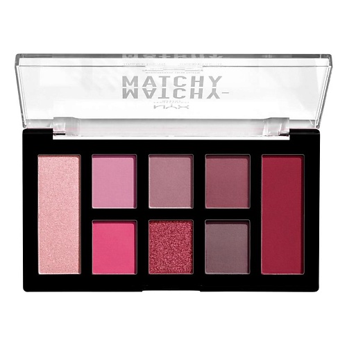 NYX Professional Makeup Палетка для монохромного макияжа глаз и лица MATCHY-MATCHY MONOCHROMATIC COLOR PALETTE NYX478000