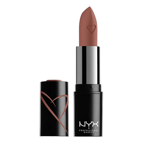 NYX Professional Makeup Помада для губ увлажняющая с сатиновым финишем SHOUT LOUD SATIN LIPSTICK NYX492600