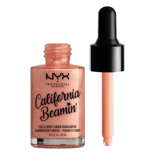 NYX Professional Makeup NYX Professional Makeup Жидкий хайлайтер для лица и тела CALIFORNIA BEAMIN’ FACE AND BODY LIQUID HIGHLIGHTER