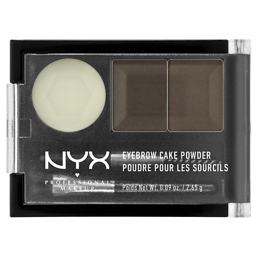 фото Nyx professional makeup тени для бровей. eyebrow cake powder
