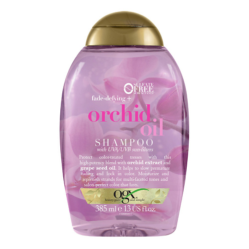 OGX Шампунь для ухода за окрашенными волосами Масло орхидеи