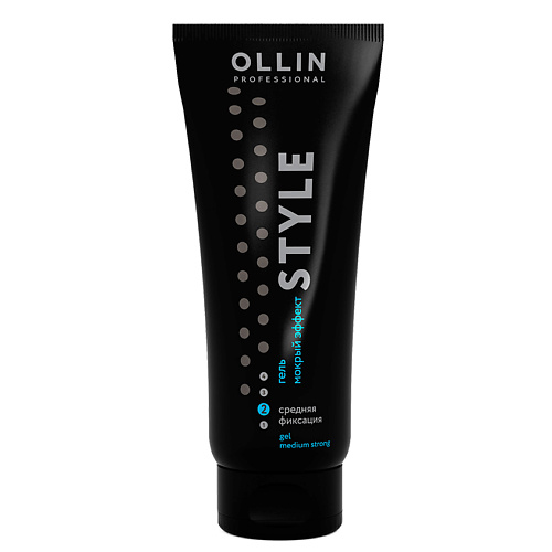OLLIN PROFESSIONAL Гель мокрый эффект средней фиксации OLLIN STYLE