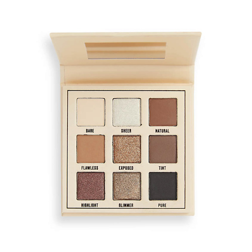 

MAKEUP OBSESSION Палетка теней для век Bare With Shadow, 9 оттенков
