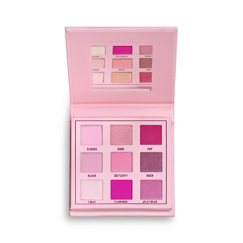 Тени MAKEUP OBSESSION Палетка теней для век Pretty In Pink, 9 оттенков 